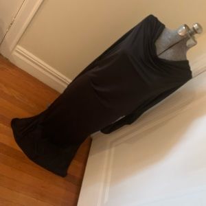 Women’s black evening dress size L long sleeves